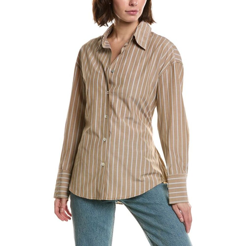 Nia Womens  Jules Shirt, Brown